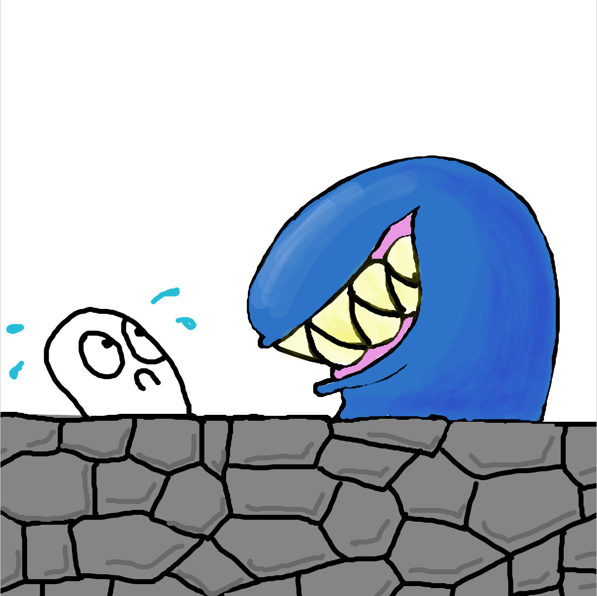  - Online Drawing Game Comic Strip Panel by Sabandija