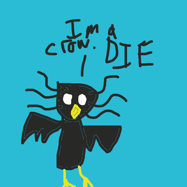 Bad feather day - Online Drawing Game Comic Strip Panel by Drawception guy