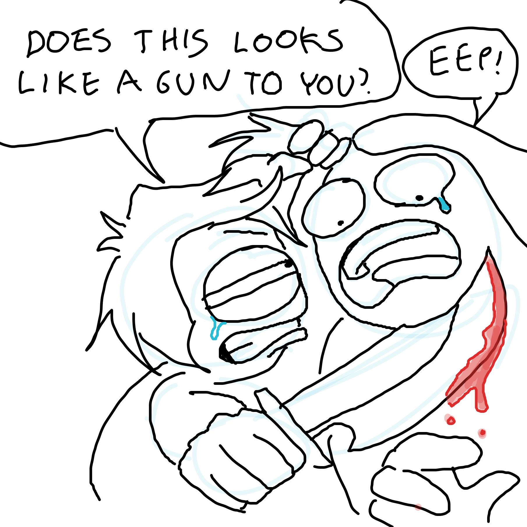  - Online Drawing Game Comic Strip Panel by Sabandija