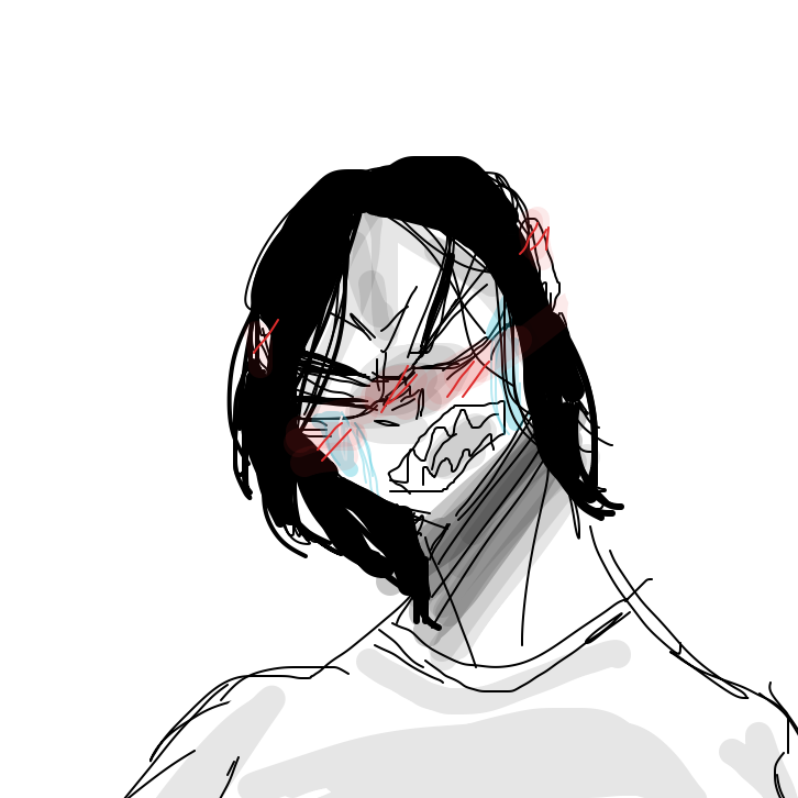 uh mix angry sad and 🎺-ny together to make one emotion  - Online Drawing Game Comic Strip Panel by rawrwhy 