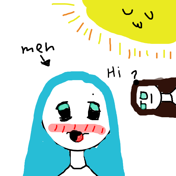 Drawing in I'm new UwU by Mich3lle