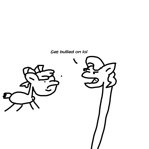 Drawing in my little hor- i mean pony by garfieldfan1005