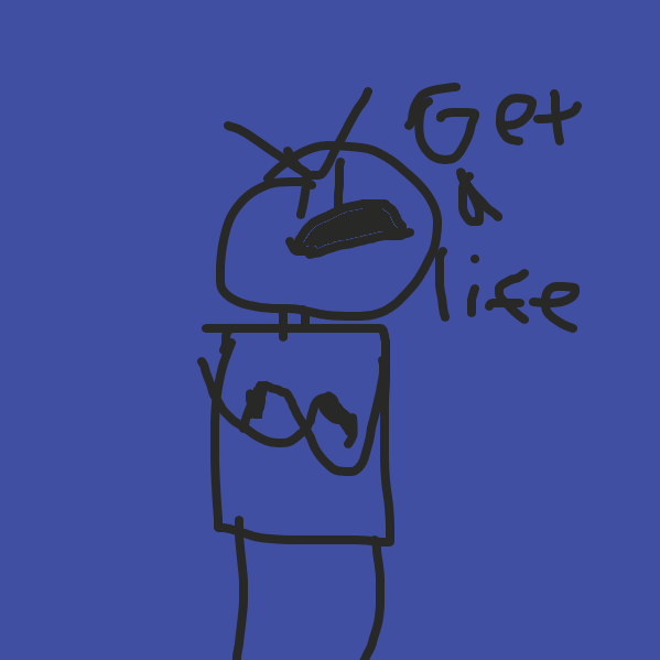 Drawing in Help shithead find love by Drawception guy