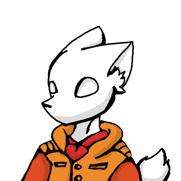 Drawing in Sean as a wolf by popitycorn