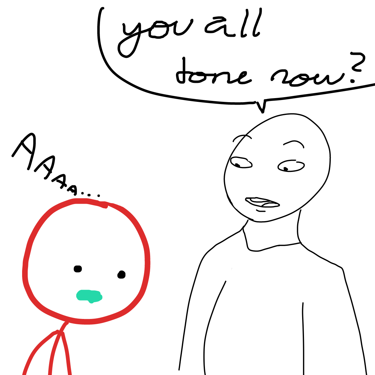  - Online Drawing Game Comic Strip Panel by CherryFlavored