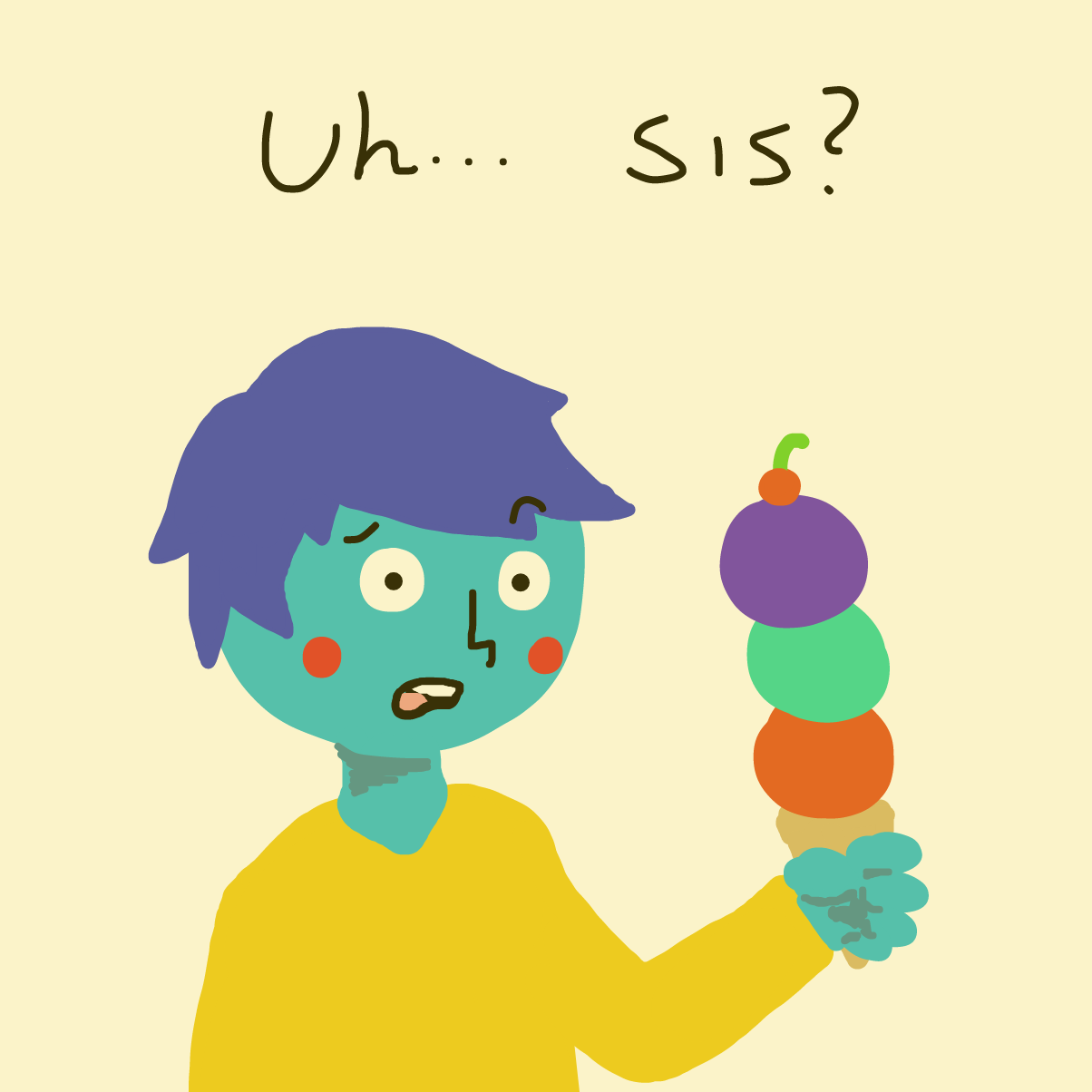  - Online Drawing Game Comic Strip Panel by CherryFlavored