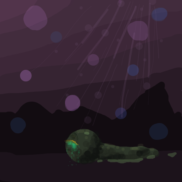 light on the sad little one - Online Drawing Game Comic Strip Panel by Aurelius_x