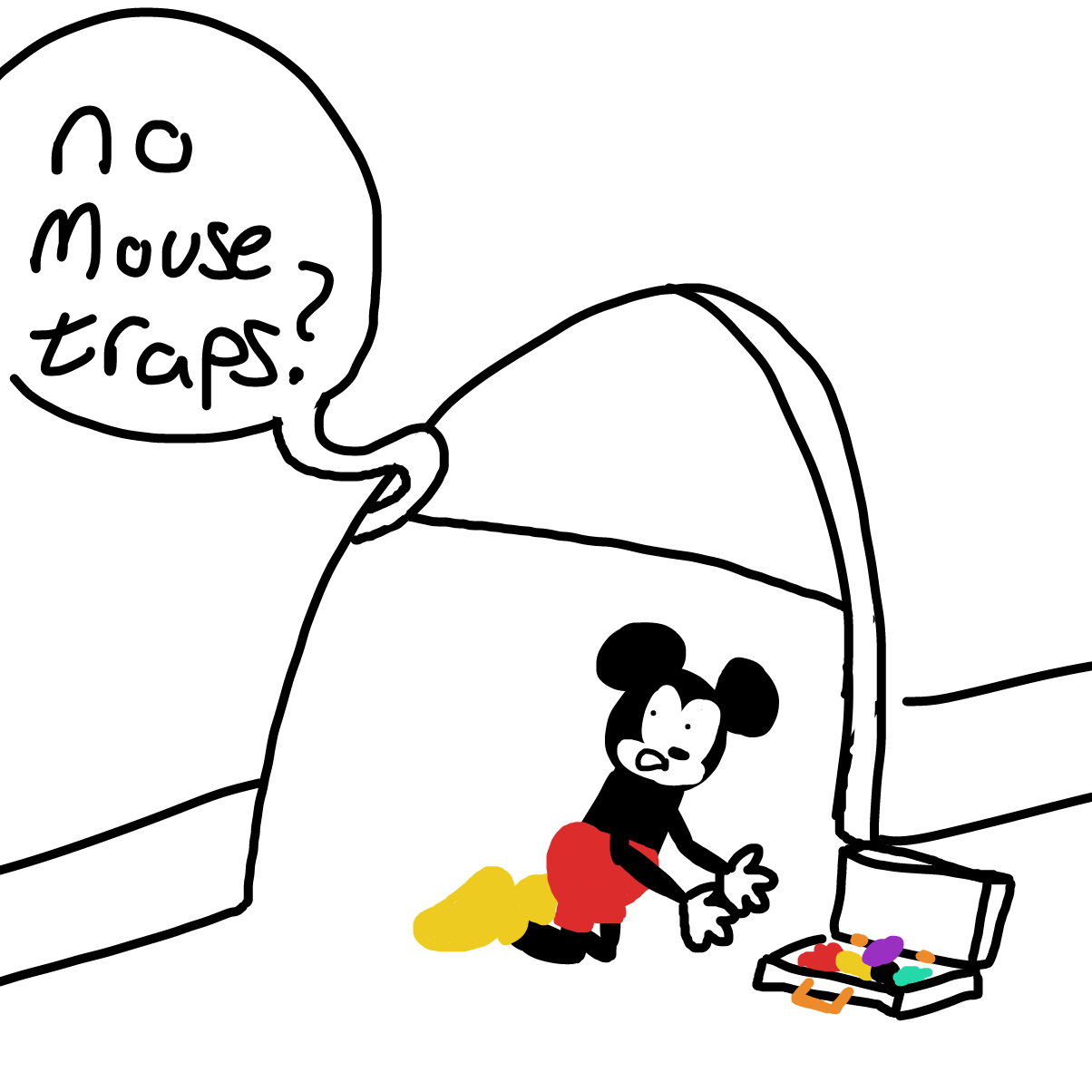  - Online Drawing Game Comic Strip Panel by CherryFlavored