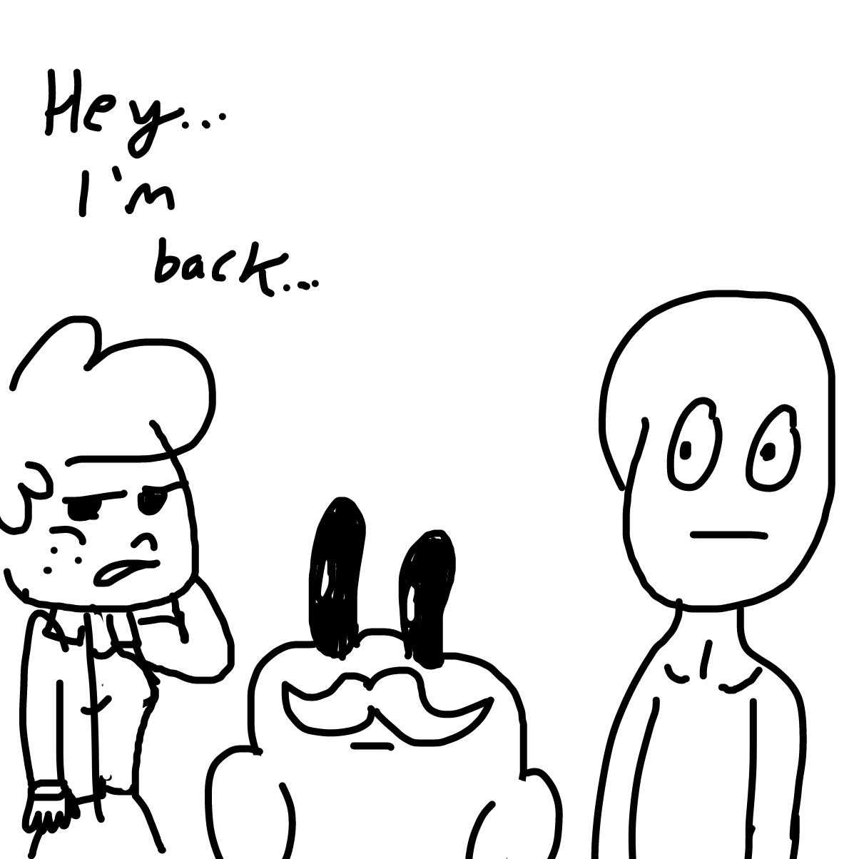  - Online Drawing Game Comic Strip Panel by CherryFlavored