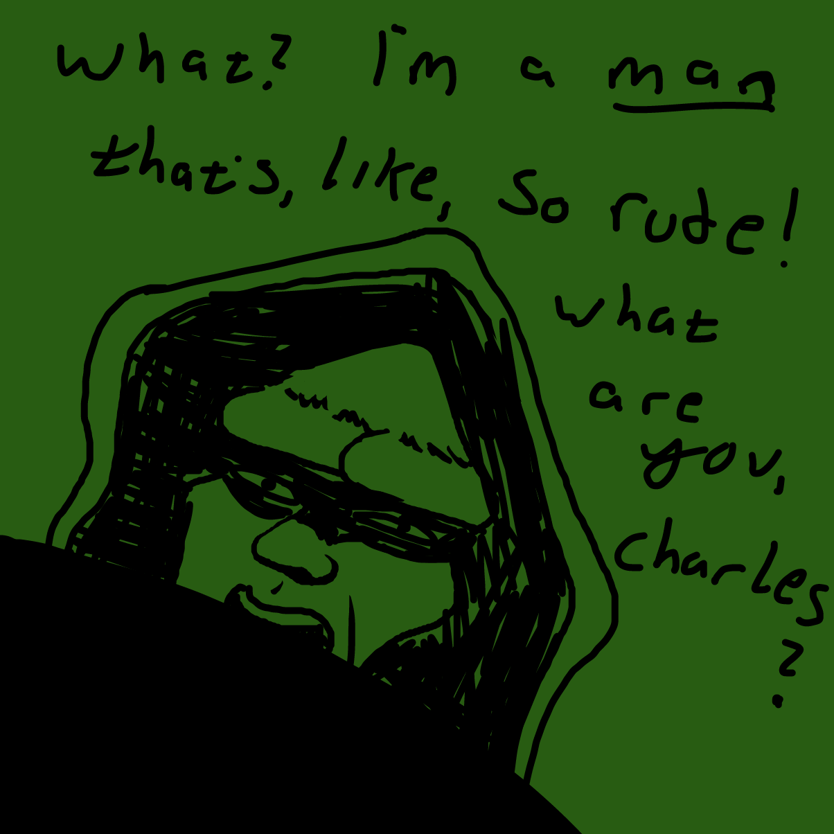  - Online Drawing Game Comic Strip Panel by CherryFlavored