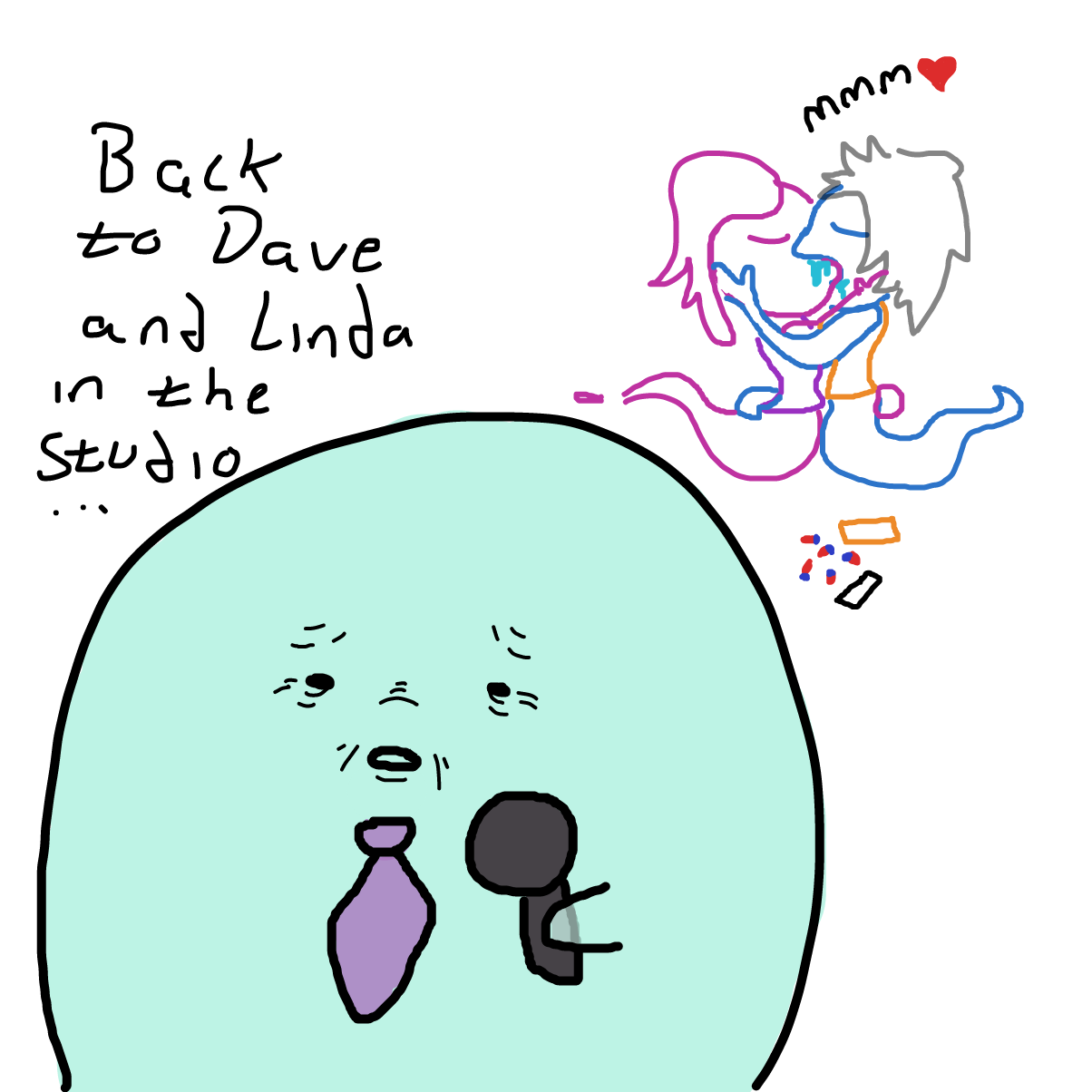  - Online Drawing Game Comic Strip Panel by CherryFlavored