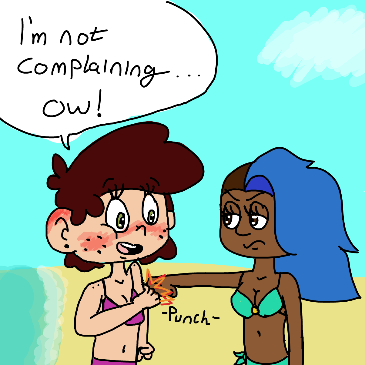  - Online Drawing Game Comic Strip Panel by CherryFlavored