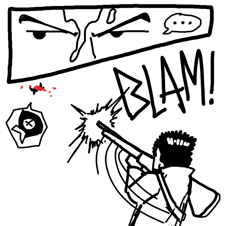  - Online Drawing Game Comic Strip Panel by DaveRAD