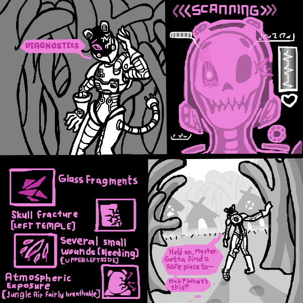  - Online Drawing Game Comic Strip Panel by SeanTrunks