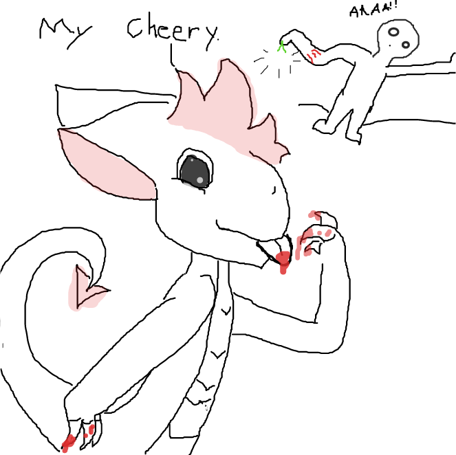 Drawing in something i did by DoodleBug