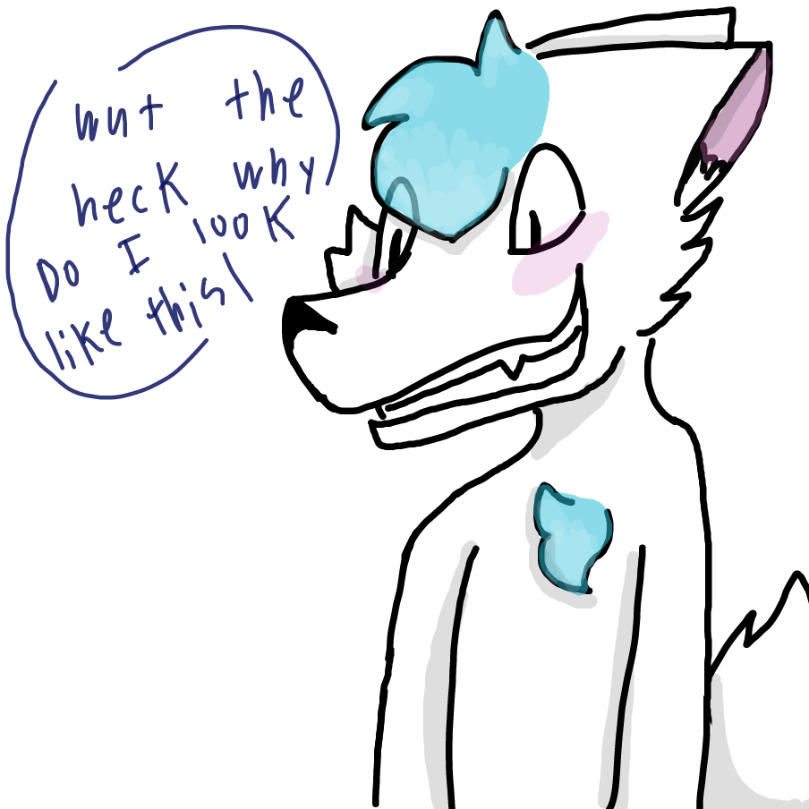 Drawing in something new  by popitycorn