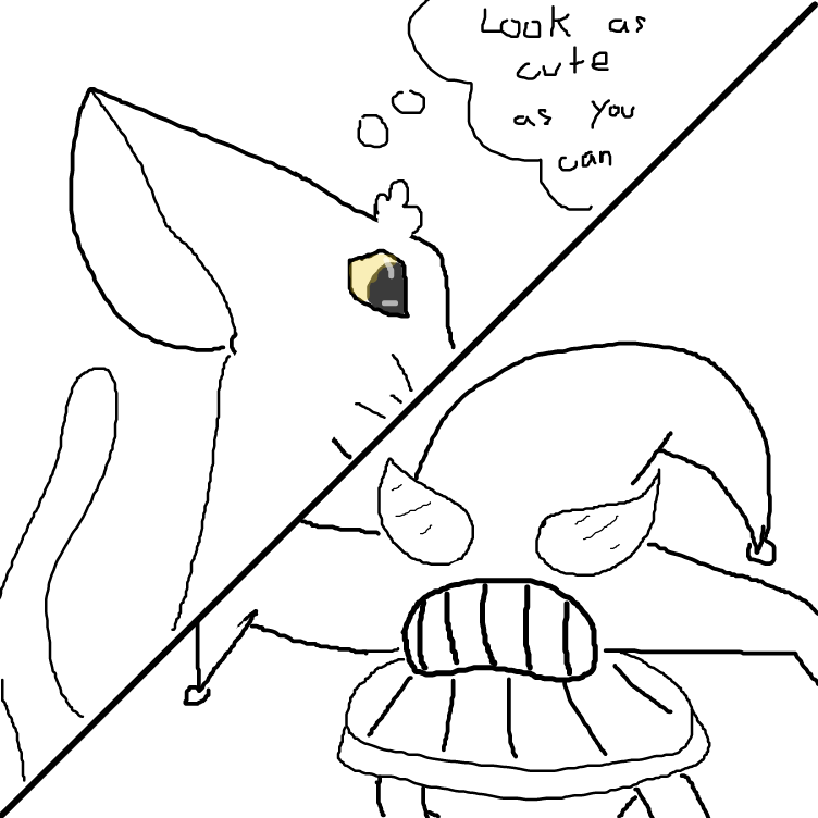 Drawing in You Cant Put That There! by DoodleBug