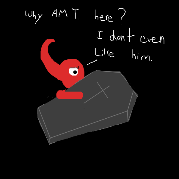 Drawing in NO COST TOO GREAT by DoodleBug