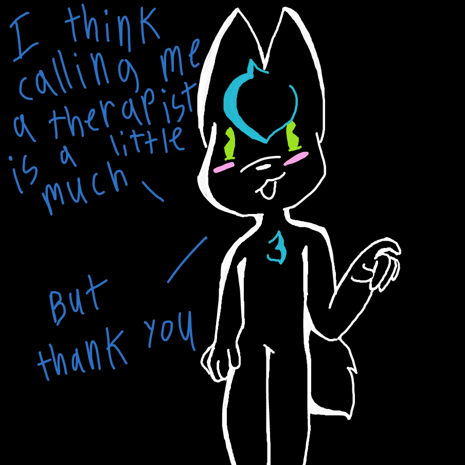 Drawing in the new panel jam therapist? by popitycorn