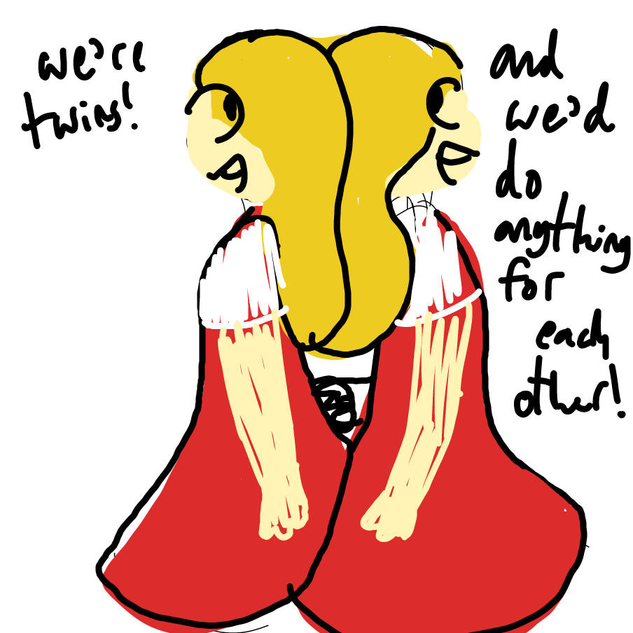 Drawing in Rose and Valerie by a_plantnamedbasil