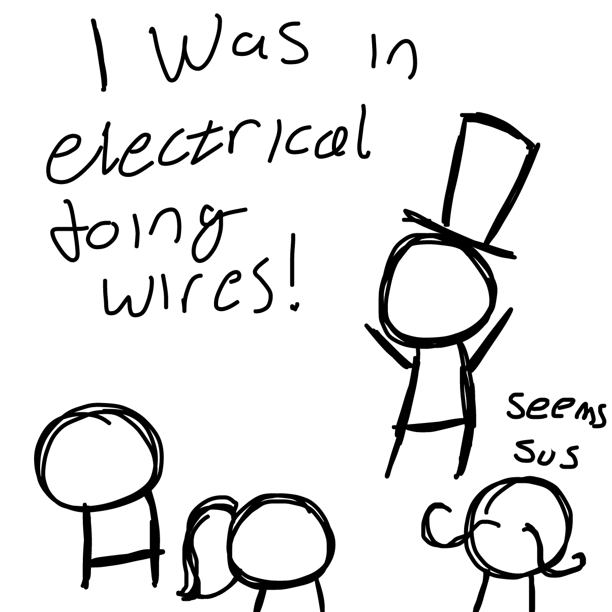 idk, i thought it'd be funny... - Online Drawing Game Comic Strip Panel by CherryFlavored