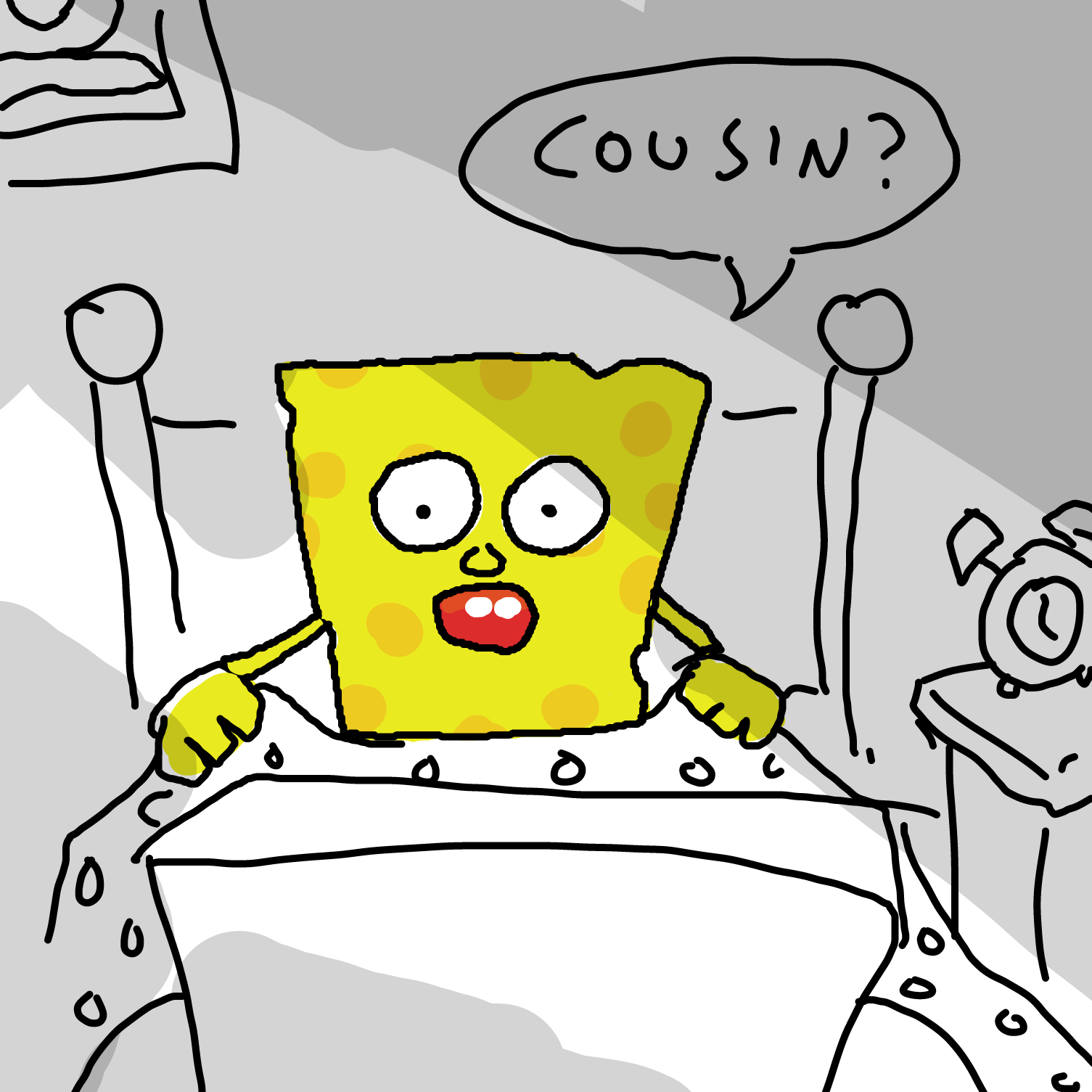  - Online Drawing Game Comic Strip Panel by Sabandija