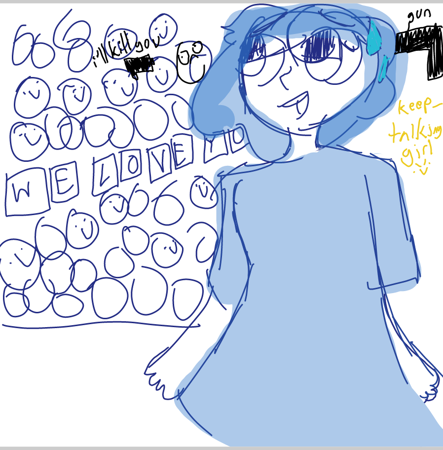 Drawing in yikes by a_plantnamedbasil