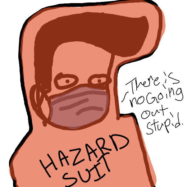 Drawing in Lupin III vs COVID-19 by Michael_Mayonaise