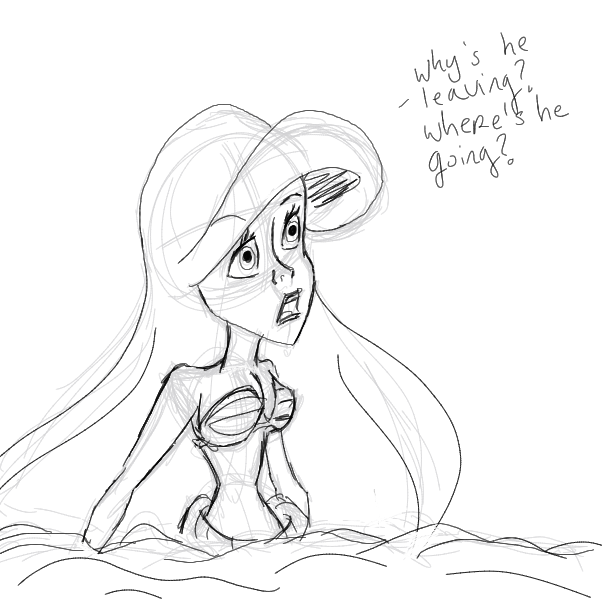 Drawing in BYE FALESHA! by Sunset Shimmer