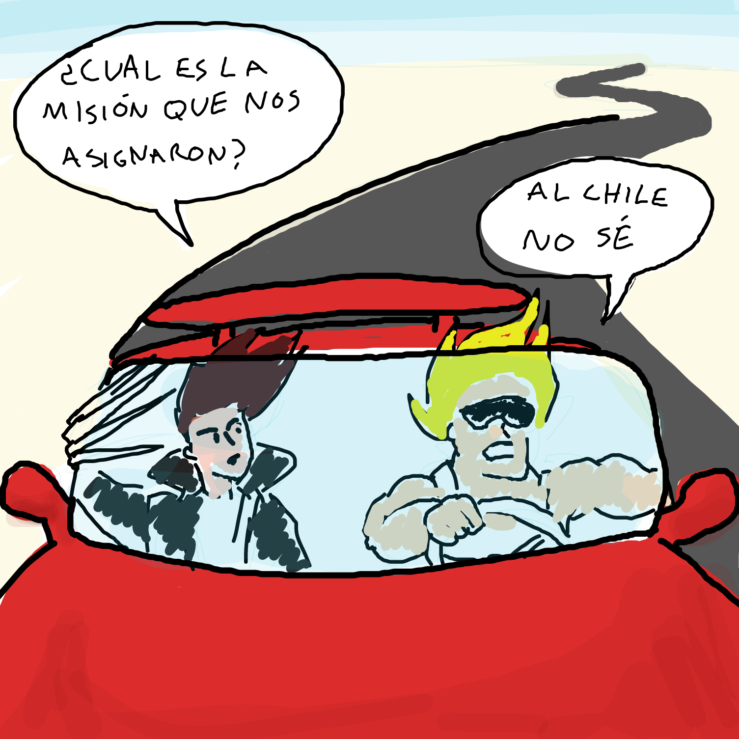  - Online Drawing Game Comic Strip Panel by Sabandija