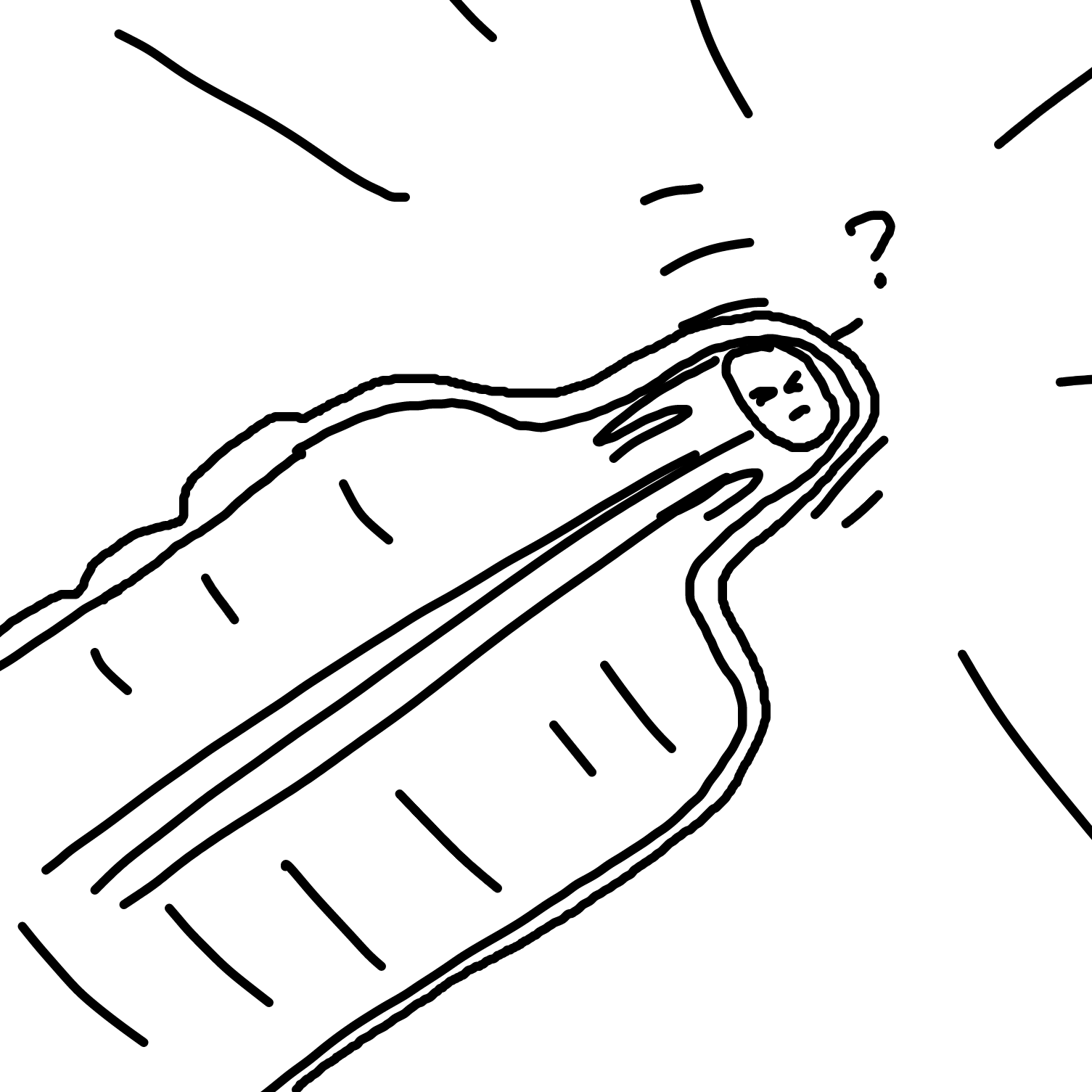 Drawing in Trajectory by Sabandija