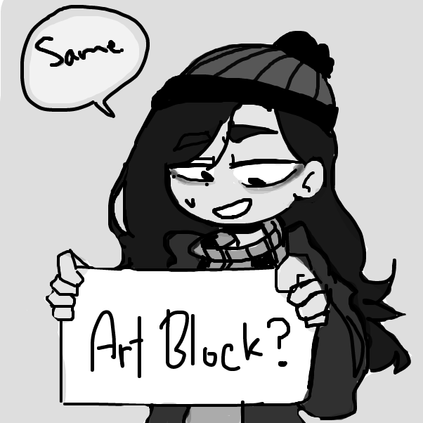 Drawing in me every 2 seconds on panel jam by RandomDoodler