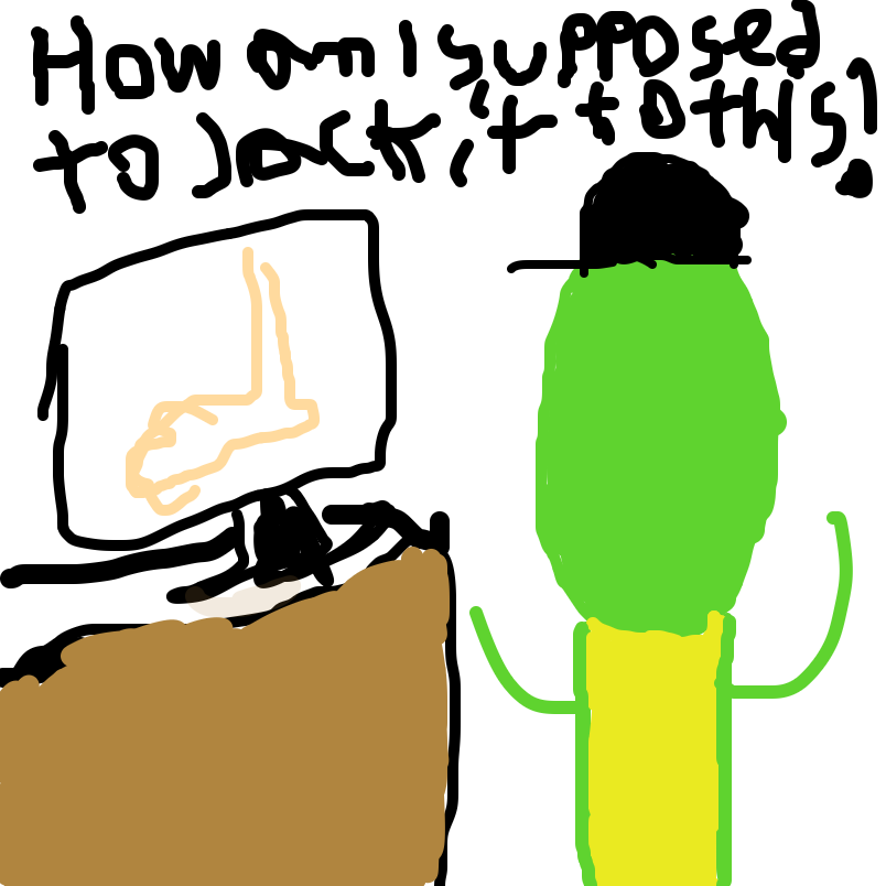 Drawing in foot by FloydOfFew