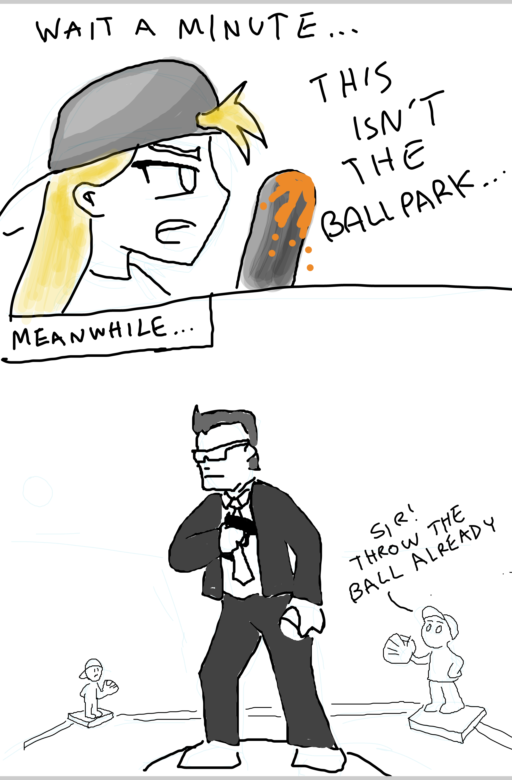  - Online Drawing Game Comic Strip Panel by Sabandija