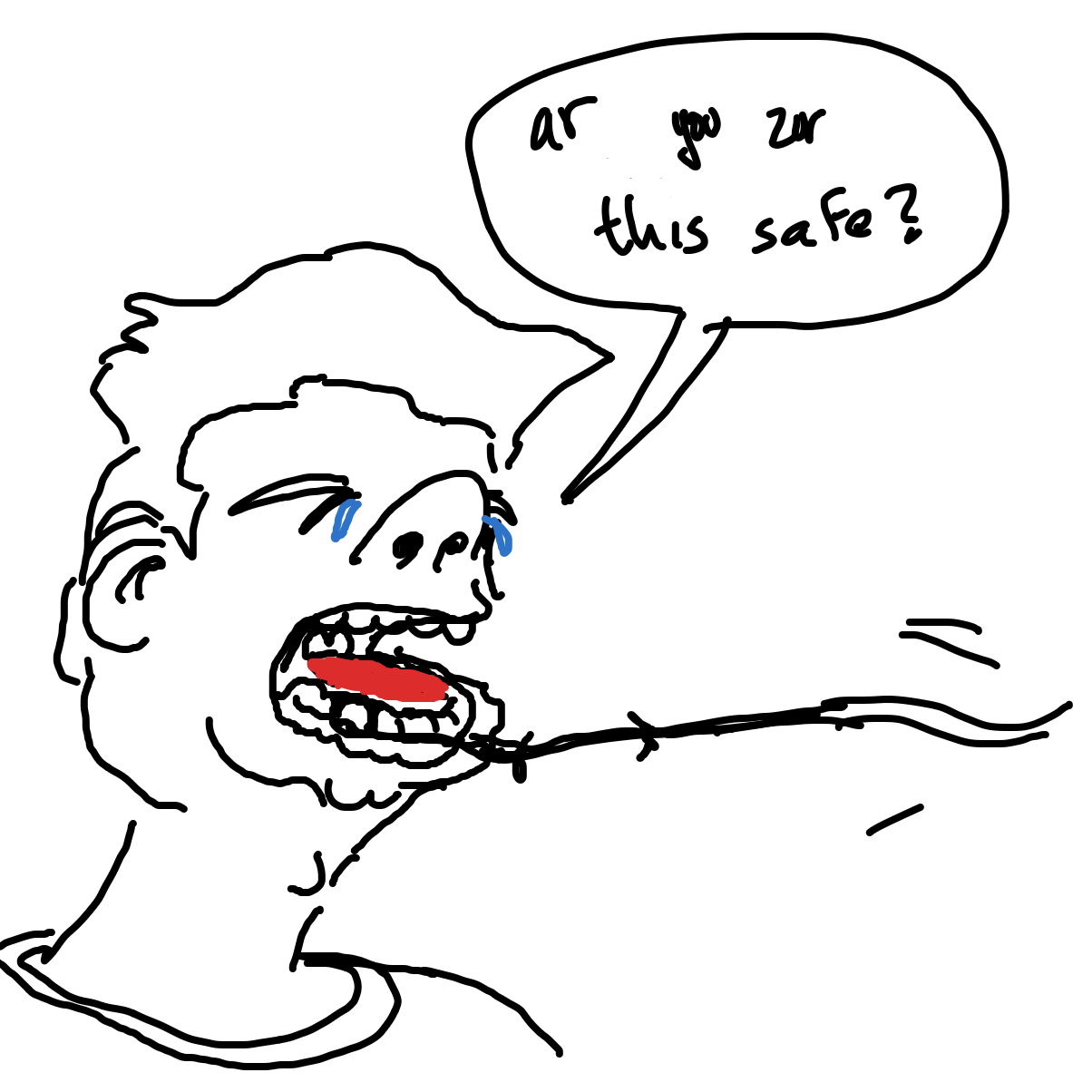 Drawing in Prank by rex