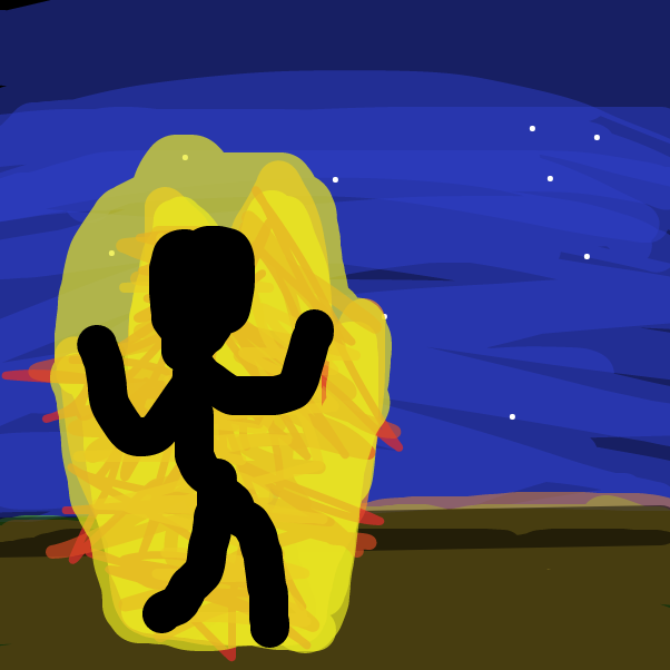 BURNED ALIVE! - Online Drawing Game Comic Strip Panel by Metakniiite1thebatle