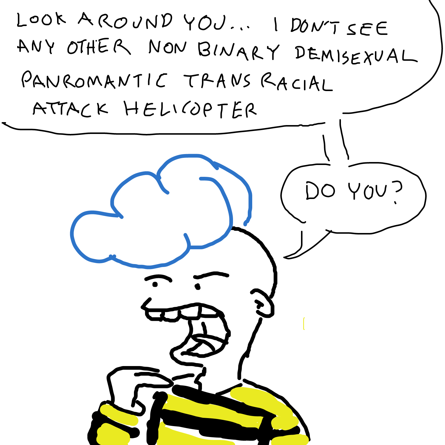  - Online Drawing Game Comic Strip Panel by Sabandija