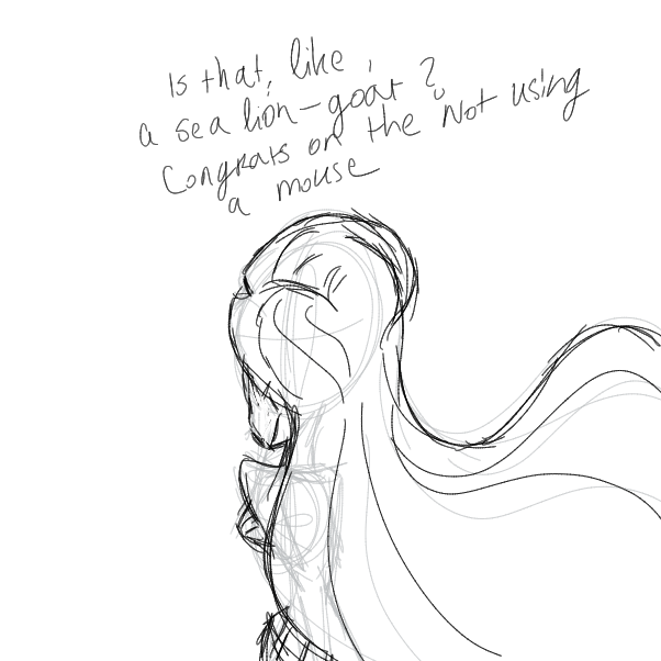 Drawing in first time without mouse by Sunset Shimmer