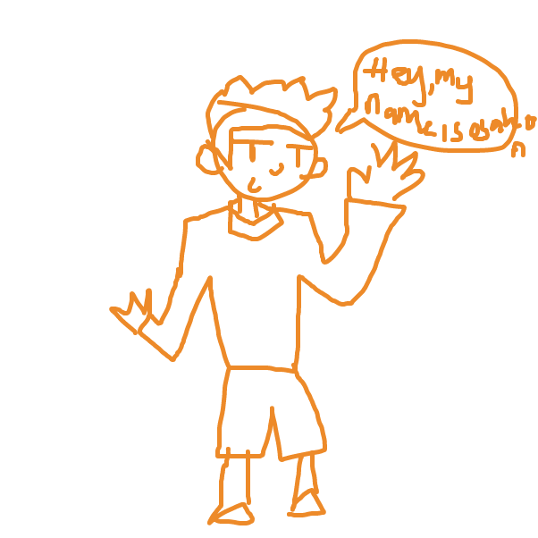 my name is..... - Online Drawing Game Comic Strip Panel by osahonosagiede