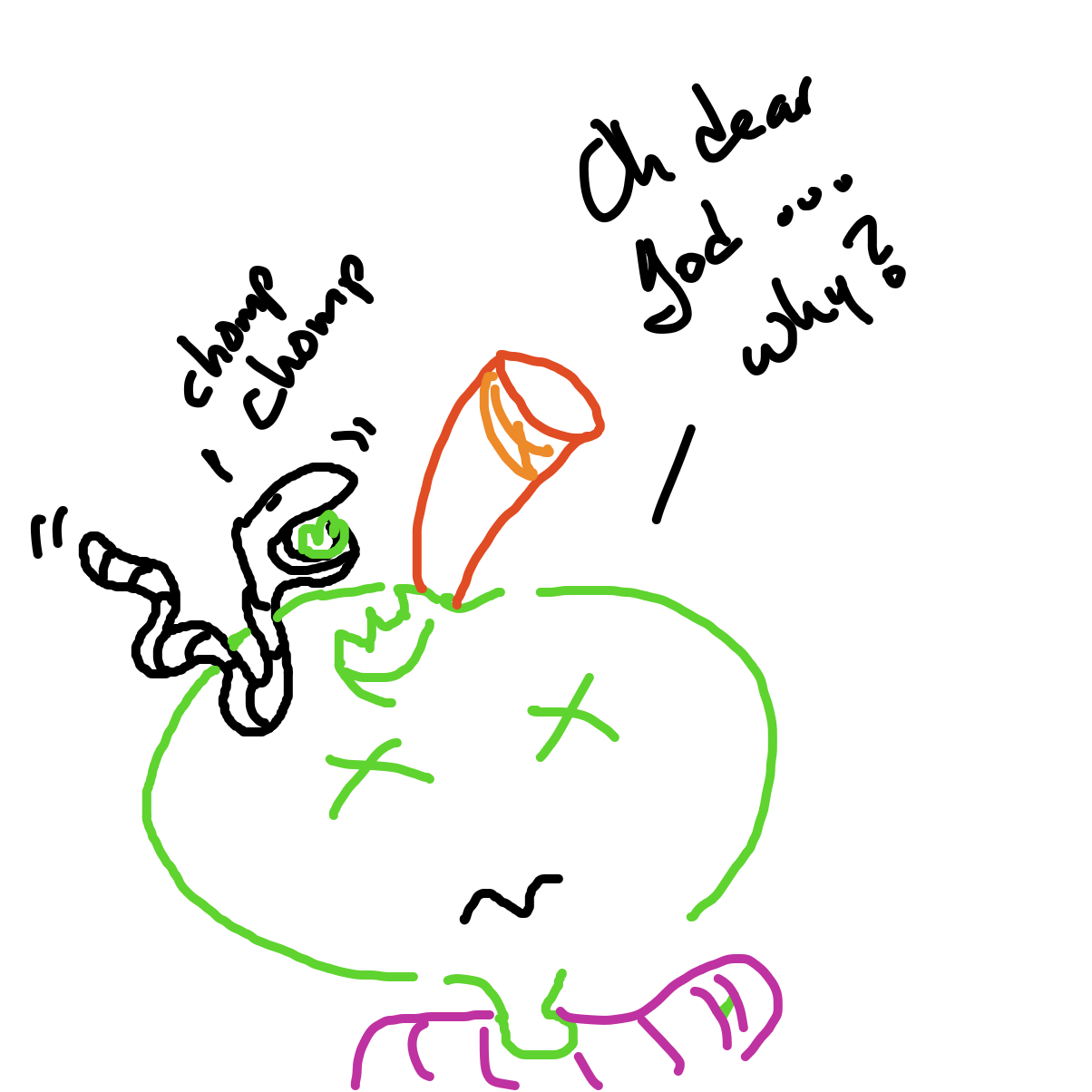  - Online Drawing Game Comic Strip Panel by rex