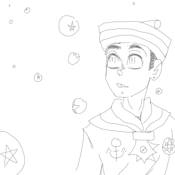 Drawing in bubbles by Toxical