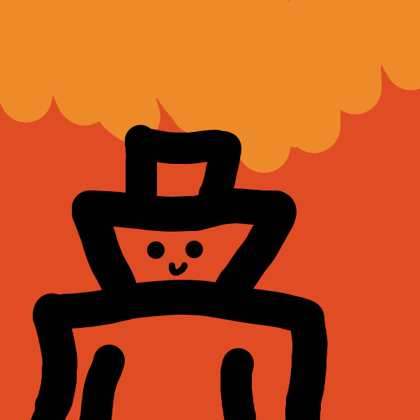 Hello my name is top hat shape - Online Drawing Game Comic Strip Panel by Dancingpop