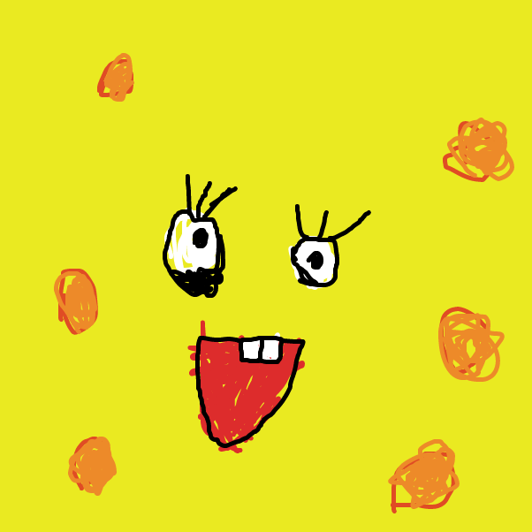Drawing in Spongebob Square pants by glebtaken