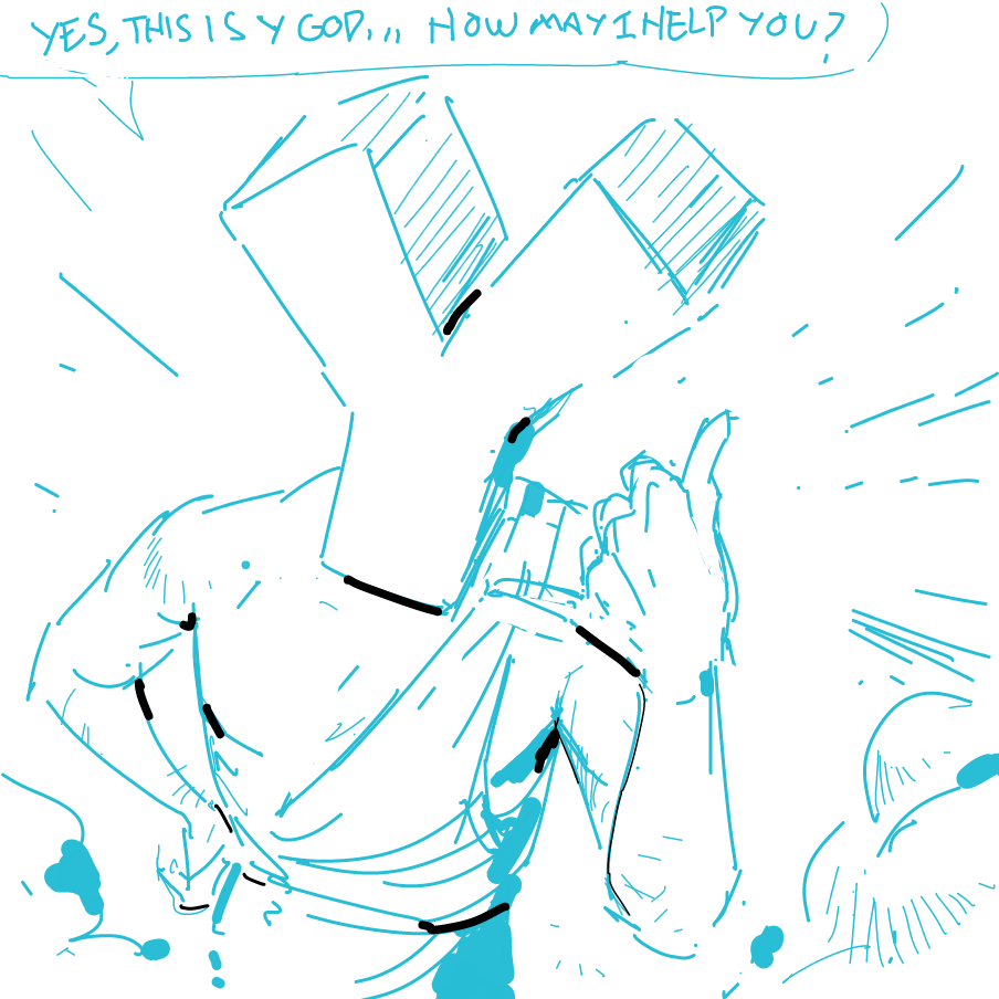 Drawing in POSITIVE VIBES #2 by Carnivorous Prawn