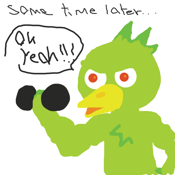 they're starting to get buff - Online Drawing Game Comic Strip Panel by Aurelius_x