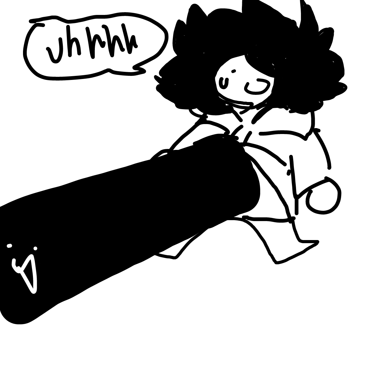 HMMMM.... - Online Drawing Game Comic Strip Panel by Dragonblitzx