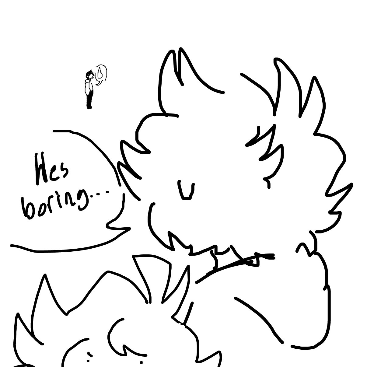  - Online Drawing Game Comic Strip Panel by Dragonblitzx