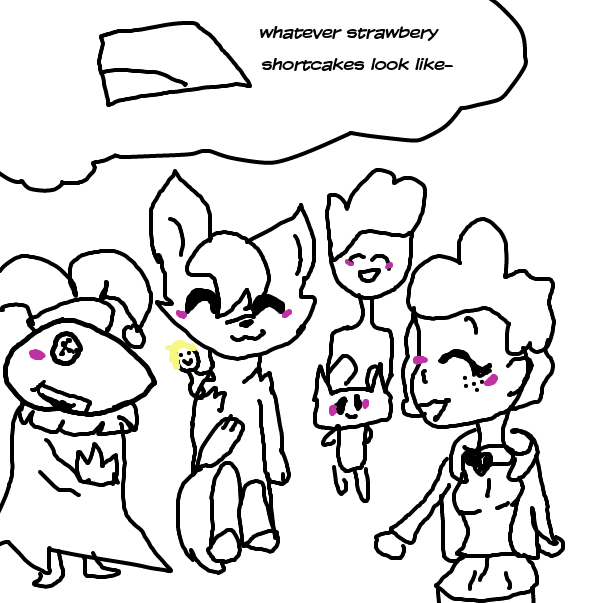 Drawing in Wonderful Picnic by Hans_Is_back