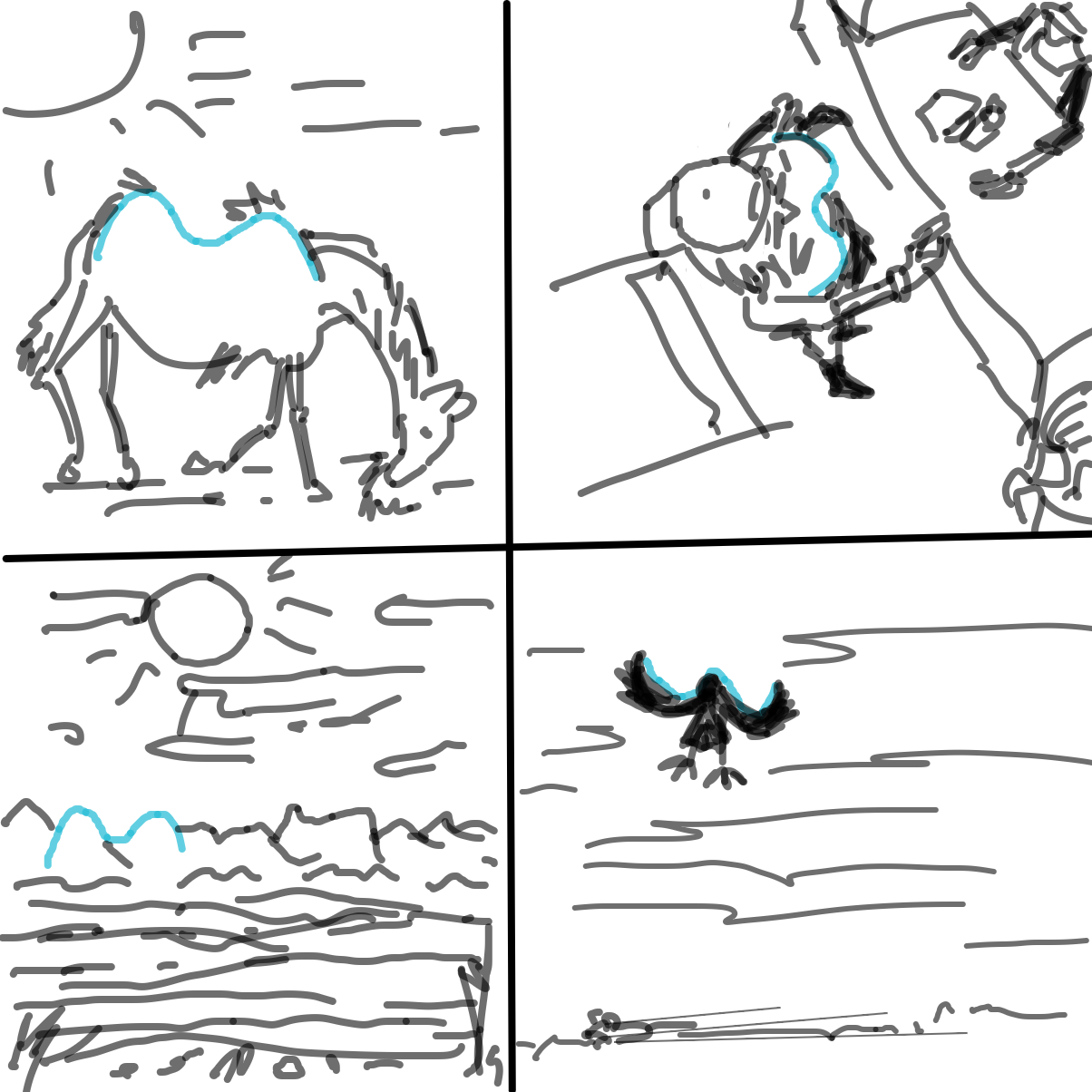  - Online Drawing Game Comic Strip Panel by Scribbledabble