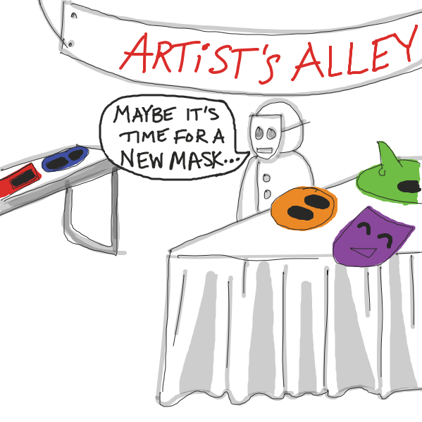 So many choices available.  - Online Drawing Game Comic Strip Panel by Simply_Kali